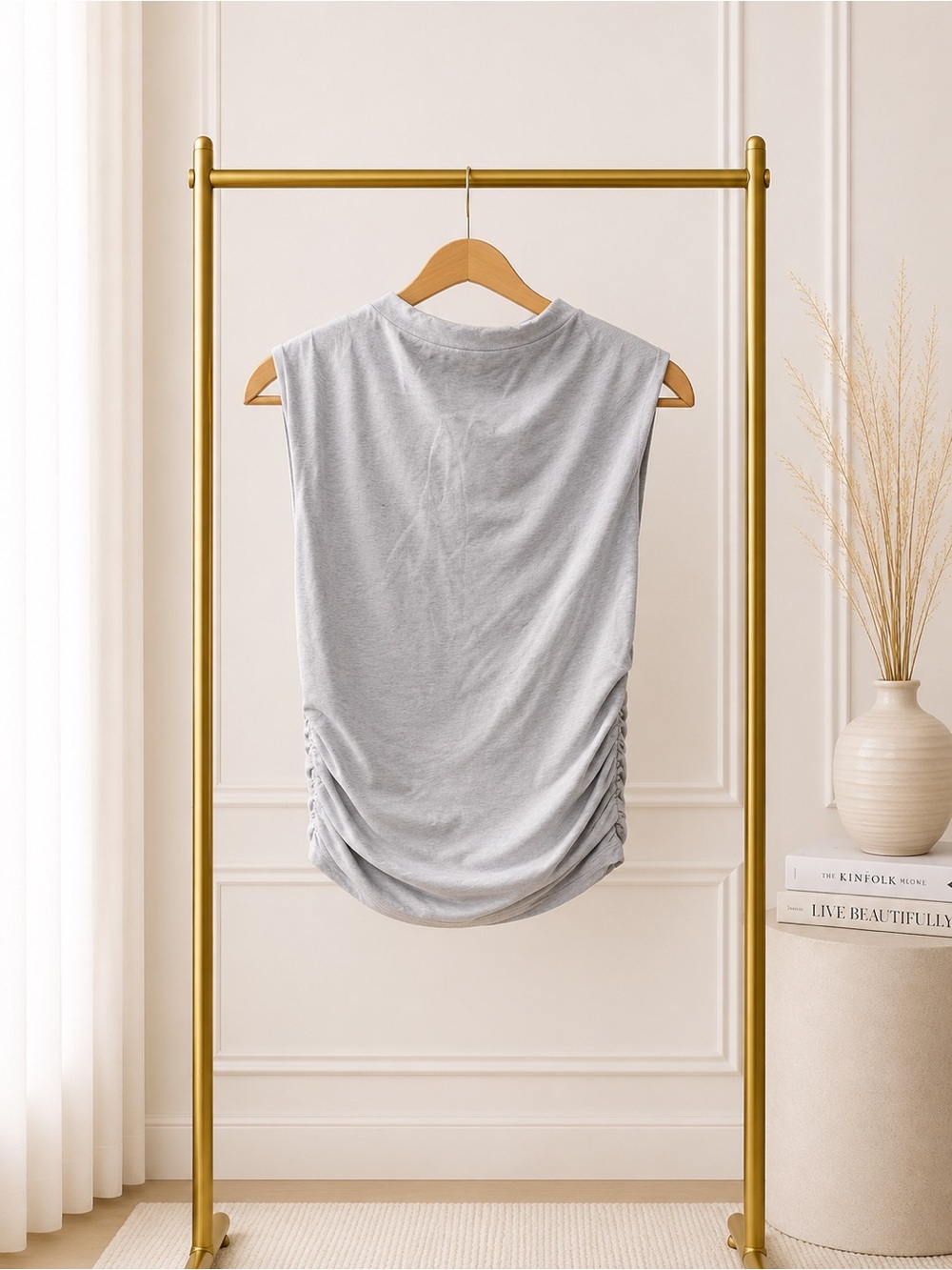 🔴 Abercrombie & Fitch Pale Blue Sleeveless Tank